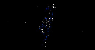 Düşen Renk Çemberleri İsrail Haritasını Şekillendirdi