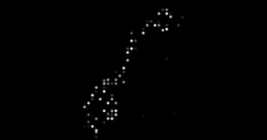 Yaratıcı Nokta Akışı Norveç Haritası