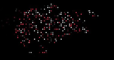 Düşen Şebeke Noktaları Singapur Şekli