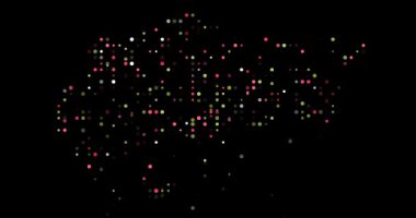 Canlandırılmış Izgara Sanatı Singapur Silueti