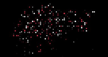 Singapur Düşen Parçacık Sanat Haritası