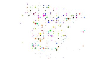 Düşen Izgara Çemberleri İspanya Haritası