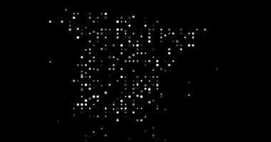 Animasyon Düşen Noktalarda İspanya Bölgesi