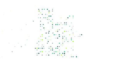 Angola Düşen Çemberlerle Animasyon