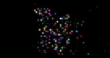 Angola Haritasının Soyut Parçacık Sanatı