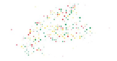 Geometrik Ülke Haritası Burkina Faso Tasarımı