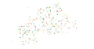 Canlandırılmış Izgara Noktaları Burkina Faso ŞekliName