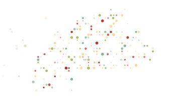 Burkina Faso Soyut Düşen Nokta Tasarımı