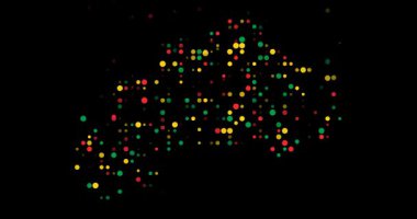 Burkina Faso 'nun Renk Çemberi Haritası