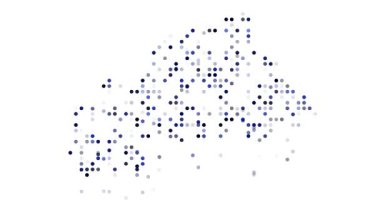 Canlandırılmış Izgara Noktaları Burkina Faso ŞekliName