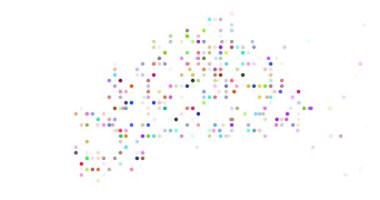 Burkina Faso Hareketli Parçacık Sanatı