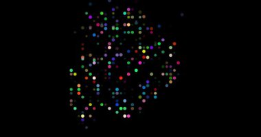 Soyut Animasyon Noktaları Botswana 'yı oluşturuyor