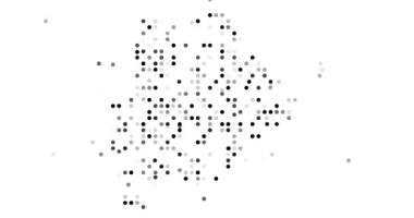 Botswana 'nın Dijital Noktaları Haritası Canlandırması