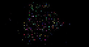 Botswana 'nın Yaratıcı Düşen Çemberleri Haritası