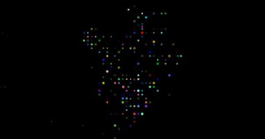 Burundi Ülke Haritası Nokta Hareketi