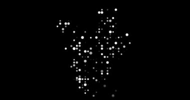 Noktalardan Çıkan Burundi Şekli