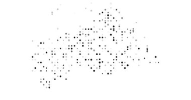 Merkez Cumhuriyeti Soyut Çember Haritası