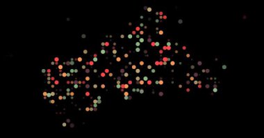 Geometrik Canlandırma Orta Afrika