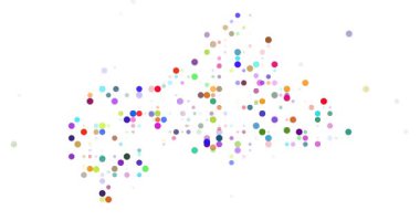 Animasyon Dot Formu Orta Afrika