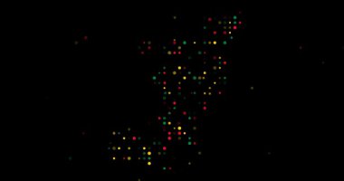 Düşen çemberler tarafından oluşturulan Kongo