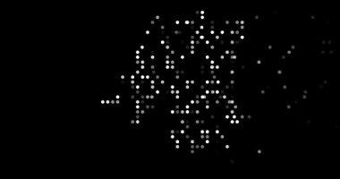 Parçacıklarla Canlandırılmış Kongo Haritası