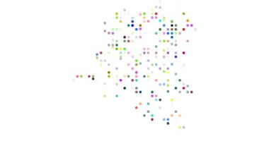 Sembolik Noktalar Kongo Görsel Şekil