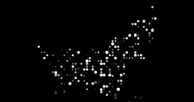 Birleşik Arap Emirliklerinin Düşen Nokta Silüeti