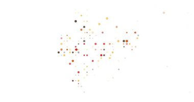 Hindistan silueti gradyan çizgilerden oluşur