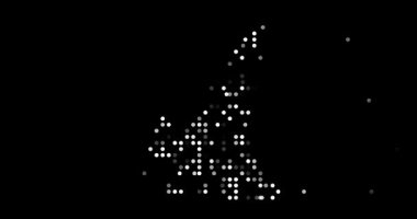 Temiz Kenarlıklı Kamerun Bölgesel Haritası