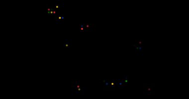 Cape Verde soyut ada haritası canlandırması