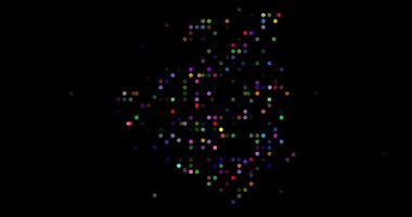 Akan parçacık hareketi Cezayir ülkesini yaratıyor