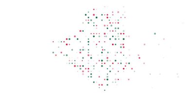 Hareket noktalarından oluşturulan Cezayir haritası