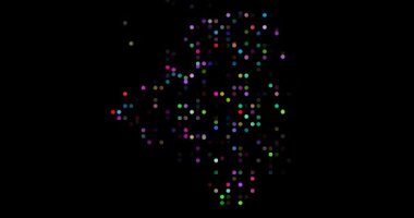 Dinamik parçacıklar Cezayir harita çalışmaları akışı