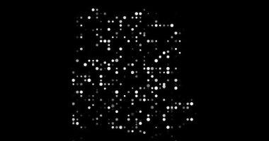 Hareketli noktalarla soyut üretken Mısır ana hatları