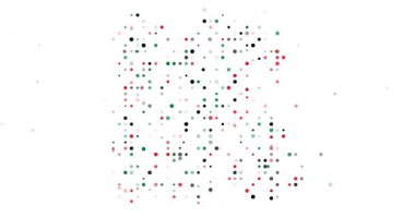 Soyut üretken sürü Mısır ülke haritasını oluşturuyor