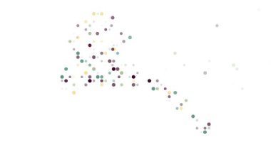 Hareket noktalarından üretken Eritre haritası