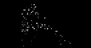 Parlayan noktaların akışı Eritre ana hatlarını oluşturuyor