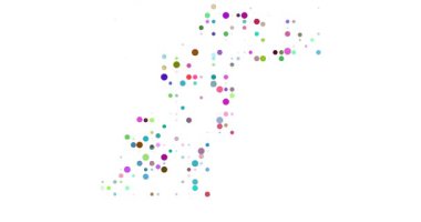 Etiyopya haritası oluşturan üretken noktalar