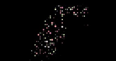 Dinamik parçacıklar Etiyopya haritası çizimleri akışı