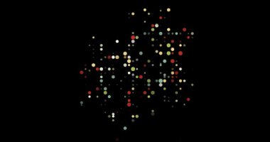 Akan daireler üretken Gabon haritası tasarımı