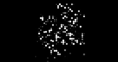 Dinamik parçacıklar Gabon haritası çizimleri akışı