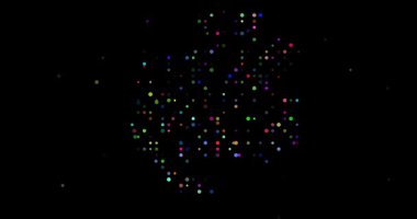 Soyut üretici sürü oluşturan Gabon ülke haritası