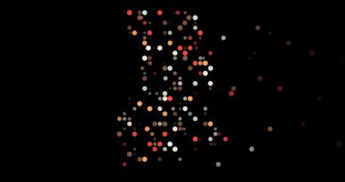 Dijital parçacıklar Gabon haritasını oluşturmak için birleşir