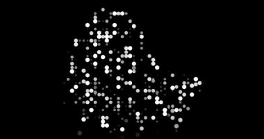 Hareket noktalarından Etiyopya 'nın üretken haritası