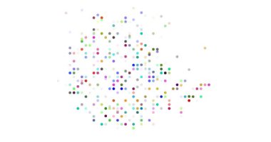 Hareket noktalarından Etiyopya 'nın üretken haritası