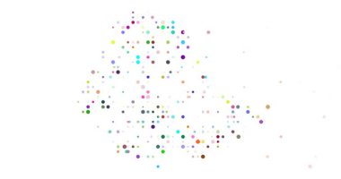 Hareket noktalarından Etiyopya 'nın üretken haritası