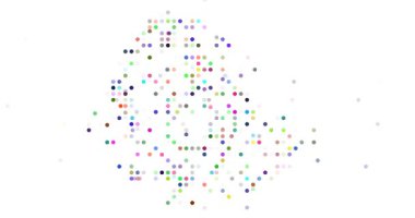 Hareket noktalarından Etiyopya 'nın üretken haritası