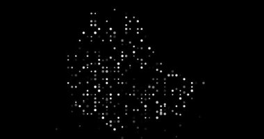 Hareket noktalarından Etiyopya 'nın üretken haritası