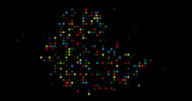 Hareket noktalarından Etiyopya 'nın üretken haritası