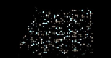 Dijital üretken noktalar Ekvator Ginesi şekli oluşturur